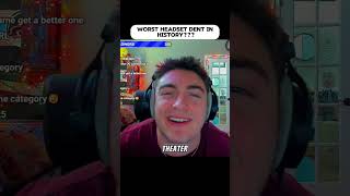 WAS THIS THE WORST HEADSET DENT IN HISTORY??? #funnymoments #clip #reaction #rage #streamer #funny #