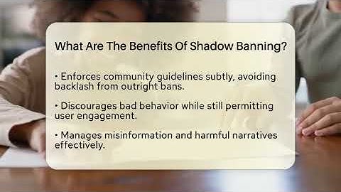 What Are The Benefits Of Shadow Banning? - Everyday-Networking