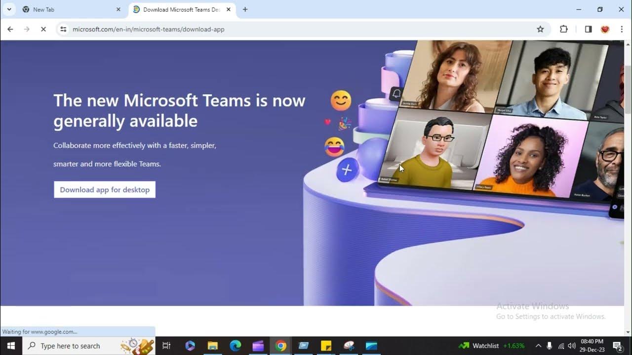 How to download microsoft teams on laptop install new teams too
