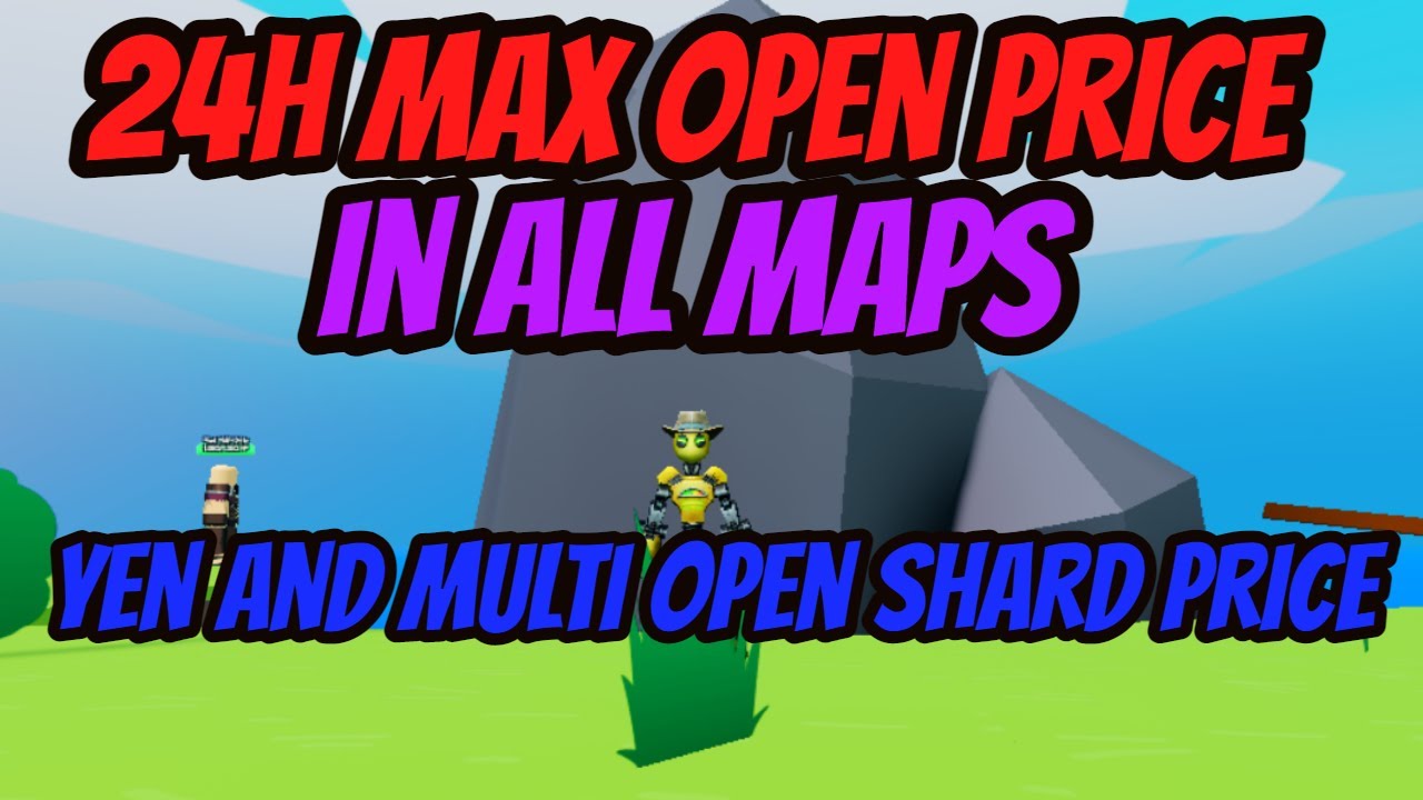 How much Yen and Max Open Shards you need in every map for 24 hours summons??? - Anime Fighters