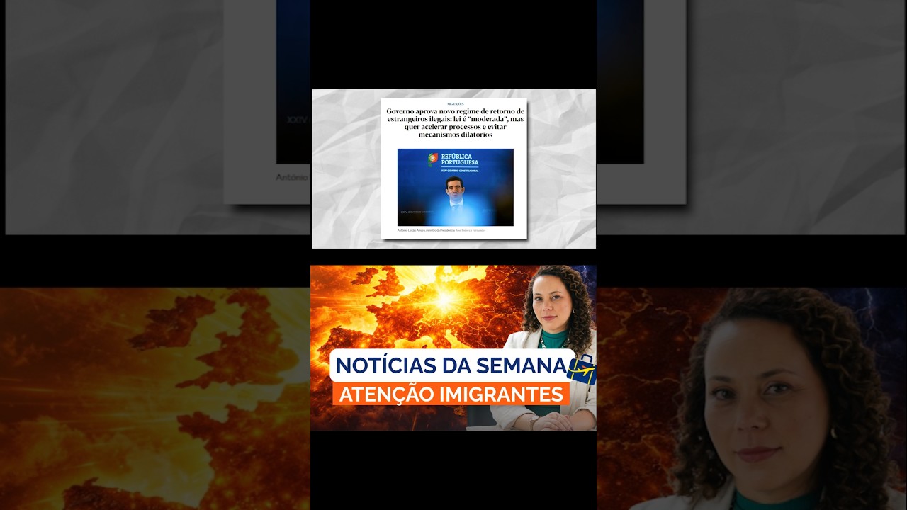 Portugal aprova nova lei de Retorno para estrangeiros irregulares Portugal aprova nova lei de Retorno para estrangeiros irregulares