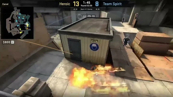 FAST Overpass Short Molotov (CS:GO TIPS)