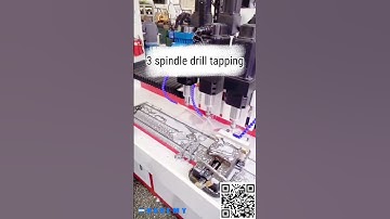 2 m 3 spindle auto CNC drilling tapping machine
