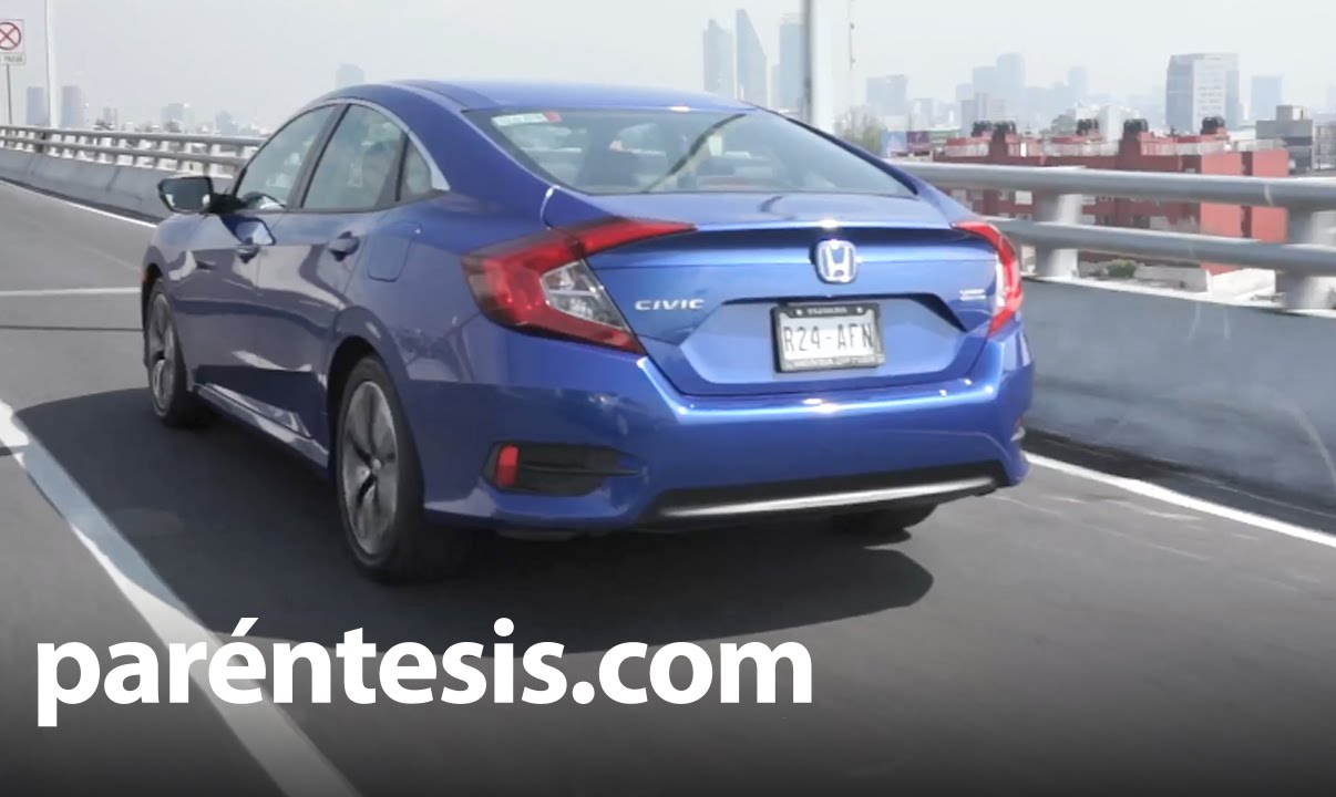 Honda Civic, prueba de manejo en español - YouTube