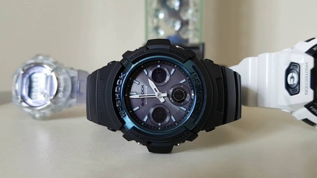 Demetri Reviews The G Shock AWG-M100A-1AER, Solar And Atomic Time