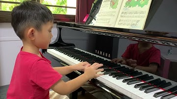 Bees in Springtime Bastien Piano Basics Technic（1）P19 20220205