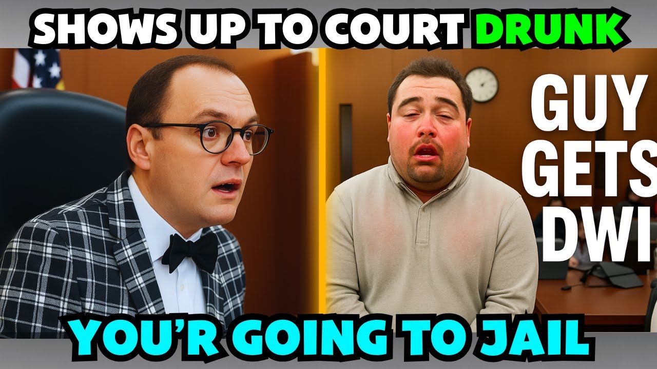 UNACCEPTABLE | Shows Up To Court Drunk | Judge Fleischer's FURY - YouTube