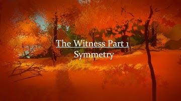 The Witness Part 1 (Symmetry)