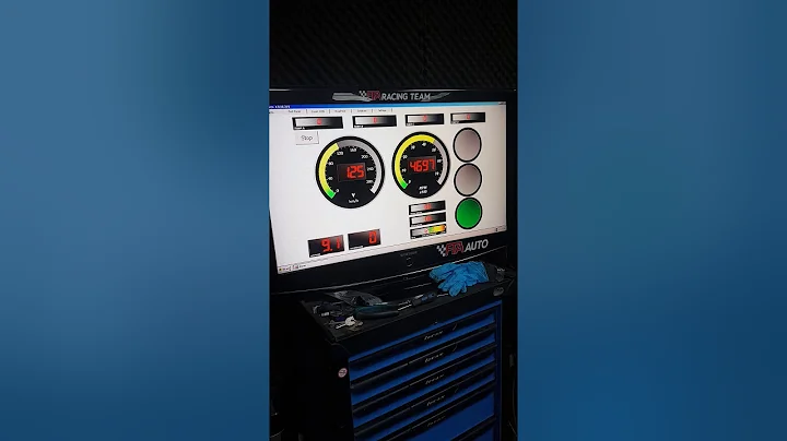 280hp Honda Civic D16z6 turbo 0.9bar dyno run