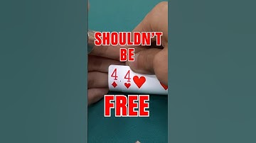 this shouldn’t be allowed 😏 #poker #pokerhand #pokerhands