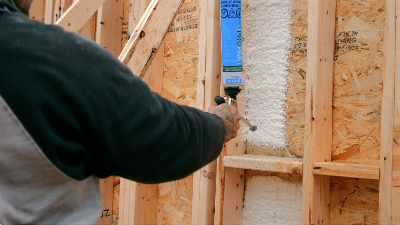 PROPAK Spray Insulating Foam by PRIME - YouTube