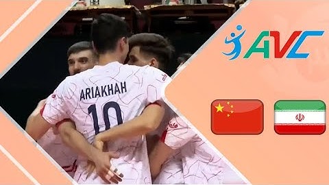 Iran vs China | Highlights | AVC Asian Men's U20 Volleyball Championship 2024 | Preliminary Round