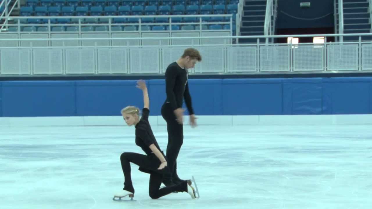 Анастасия Мартюшева - Алексей Рогонов , Сочи Контрольные прокаты КП