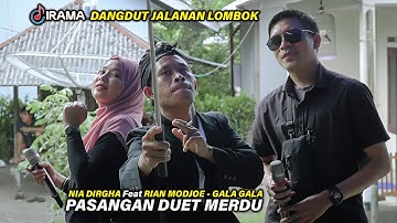 Duet Keren Nia Dirgha Feat Rian Modjoe Gala Gala Musik Dangdut Jalanan Irama Dopang