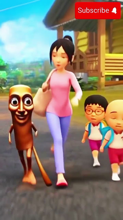 Anomali Tung tung tung sahur dan Upin Ipin di kejar dinosaurus #upinipin #tungtungtungsahur #funny