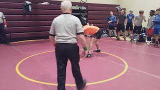 Nick Ifju 132 New Albany Scrimmage Match #1 11/24/18