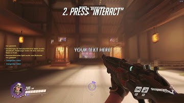 Overwatch Workshop: Create custom Texts