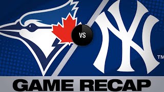 Daily recap: aaron hicks and giancarlo stanton homered while cc
sabathia struck out nine in the yankees' 10-8 win over blue jays about
major league baseb...