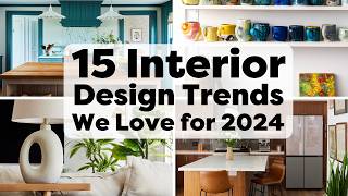 15 Interior Design Trends HGTV Experts Love for 2024 | HGTV Handmade by HGTV Handmade 18,332 views 3 months ago 10 minutes, 9 seconds