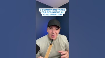 3 AI Automation Mistakes Beginners Make #AI #automation #beginner #mistakes