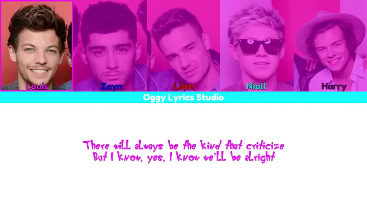 One Direction - Ready to Run (Color Coded Lyrics 2024 HD)