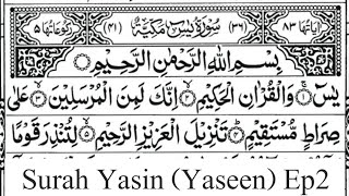 036 Surah Yaseen Full [Surah Yasin Recitation with HD Arabic Text]  Surah Yaseen Beautiful Voice