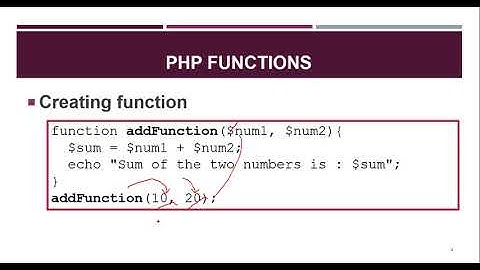 Episode 29  Functions in PHP Amharic