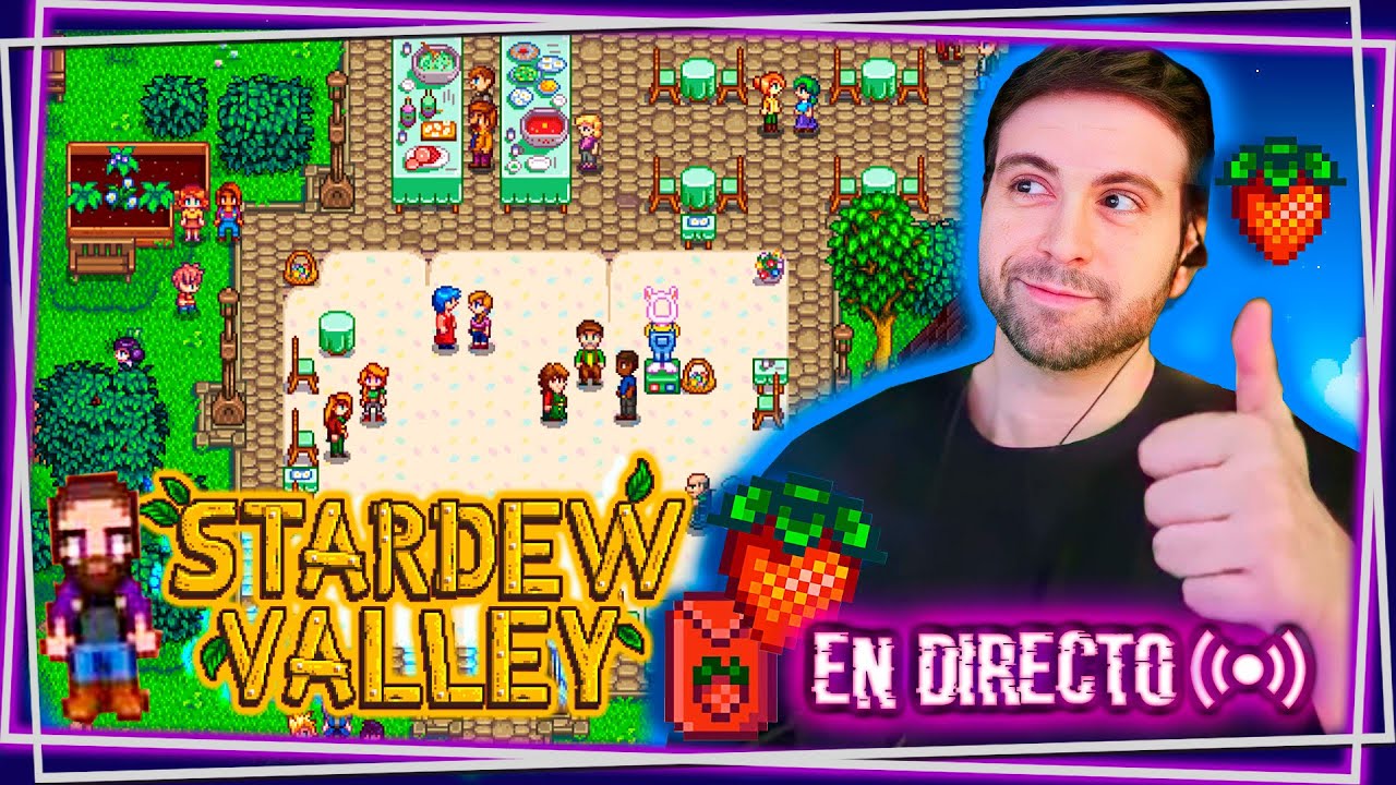 🔴Mi primera vez en STARDEW VALLEY: Dia de FRESAS #2