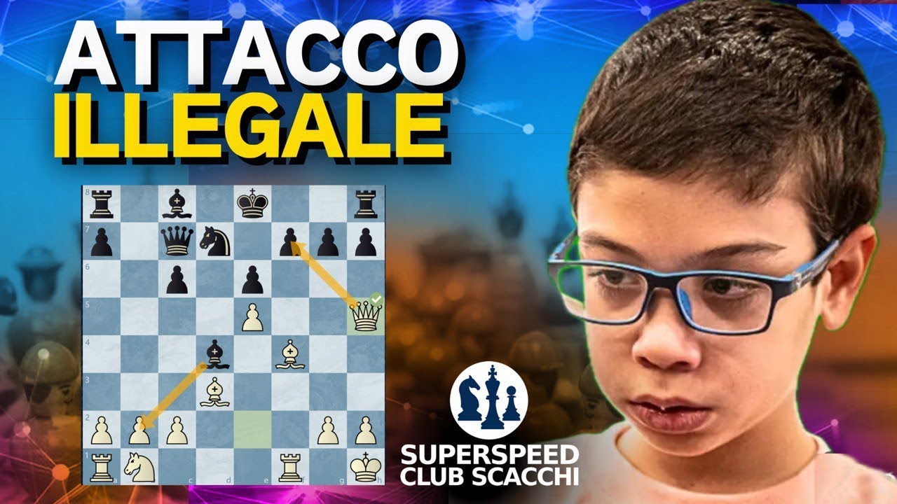 A 11 Anni Sacrifica la Regina e FA IMPAZZIRE il Mondo degli Scacchi