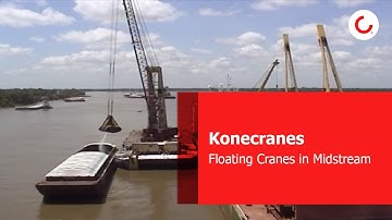 Floating Cranes in Midstream Operation