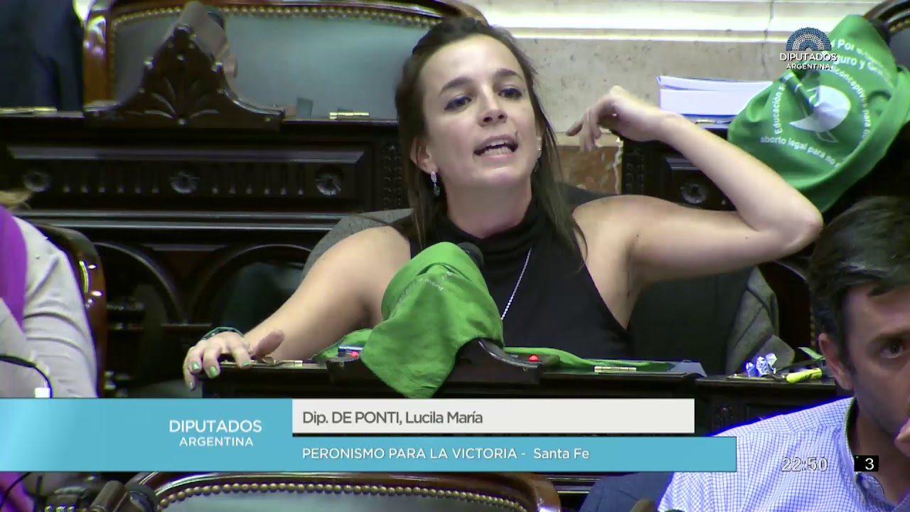 Diputada De Ponti Lucila María - Sesión 13-06-2018 - PL