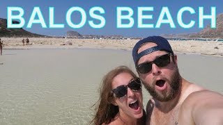 BALOS BEACH, CRETE(In today's vlog, we head to the town of Kissomos to take a boat tour to the island of Gramvosa and Balos Lagoon! Balos is one of the most beautiful beaches in ..., 2016-09-18T10:00:00.000Z)