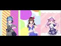 Suisei × Sora × Aqua  "e-ma e-ma"  [Rōmaji lyrics, English sub]