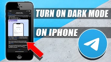 How to Enable Dark Mode on Telegram iPhone | 2024