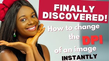 How to change DPI of an image instantly