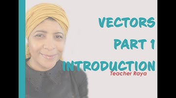 VECTORS PART 1 - INTRODUCTION (2021)