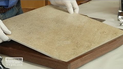 Adhere Ceramic Tile To Wood