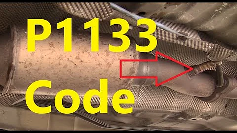 Causes and Fixes P1133 Code: HO2S Insufficient Switching (Bank-1 Sensor-1)
