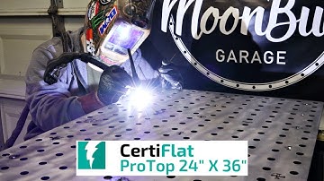 WeldTables CertiFlat ProTop Assembly