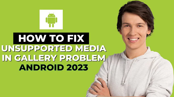 How to Fix Unsupported Media in Gallery Problem Android 2024│Ai Hipe