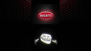 Bugatti Drift💀 | Troll Face #trending #viral #car #shorts #youtubeshorts