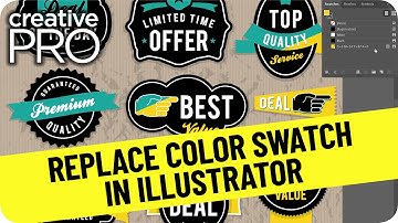 Replace a Color Swatch in Illustrator ft. Mike Rankin // CreativePro Tutorial