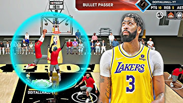 BEST GLITCHY CENTER BUILD 2K22 NEXT GEN GOING CRAZY (FINISHING, 3PT SHOOTING, BLOCKS & MORE)