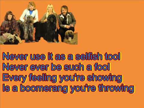ABBA-Bang-A-Boomerang (Lyrics)