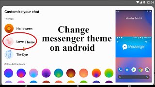 How to change messenger theme on android screenshot 5