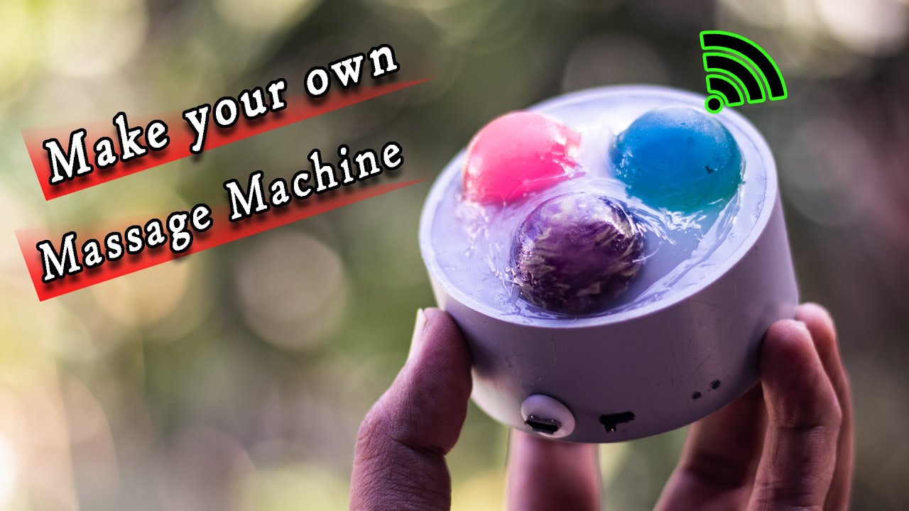 How to make massage machine at home Massage machine Best Massage machine YouTube
