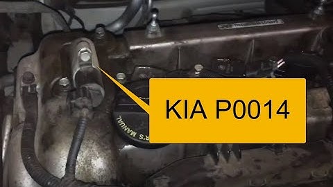 How to Fix KIA P0014 