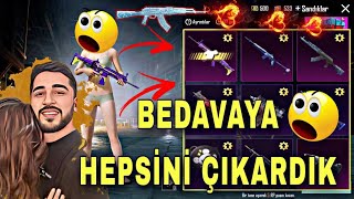 EVLENMEK İÇİN BİRİKTİRDİĞİMİZ PARAYLA UC ALDIM (AYŞO ÇILDIRDI) PUBG MOBİLE
