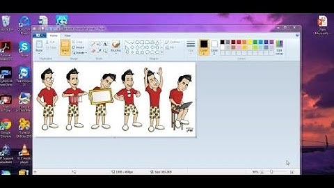 How to remove background of any image on MS Paint Windows 7 2015