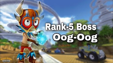 Roxie Roller vs Oog-Oog Rank-5 Level Boss In Beach buggy racing🏎️